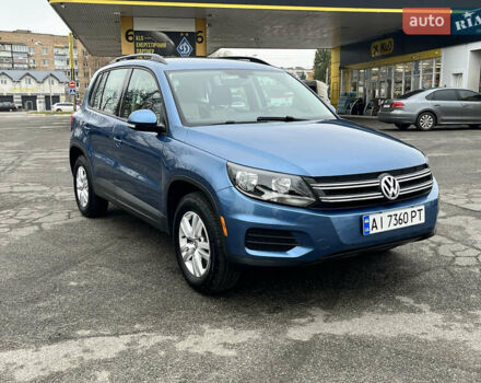Синий Фольксваген Тигуан, объемом двигателя 1.98 л и пробегом 90 тыс. км за 13000 $, фото 13 на Automoto.ua