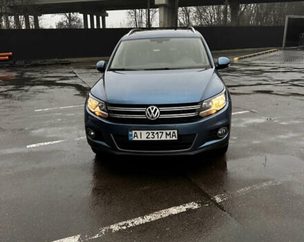 Синий Фольксваген Тигуан, объемом двигателя 1.98 л и пробегом 174 тыс. км за 12900 $, фото 5 на Automoto.ua