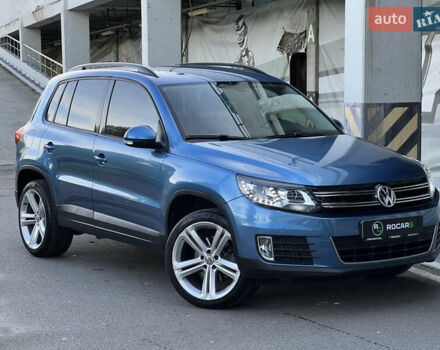 Синий Фольксваген Тигуан, объемом двигателя 1.98 л и пробегом 136 тыс. км за 14500 $, фото 1 на Automoto.ua