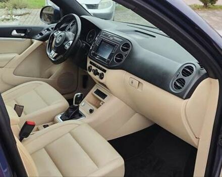 Синий Фольксваген Тигуан, объемом двигателя 2 л и пробегом 129 тыс. км за 12700 $, фото 48 на Automoto.ua