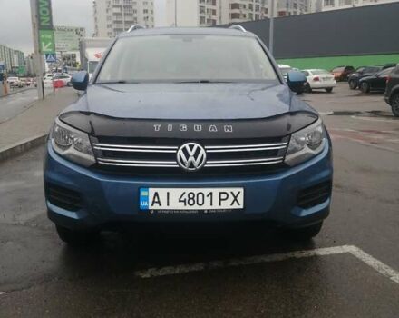 Синий Фольксваген Тигуан, объемом двигателя 1.98 л и пробегом 185 тыс. км за 12900 $, фото 4 на Automoto.ua