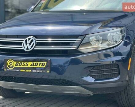 Синій Фольксваген Тігуан, об'ємом двигуна 2 л та пробігом 129 тис. км за 14500 $, фото 6 на Automoto.ua