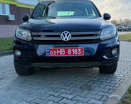 Синий Фольксваген Тигуан, объемом двигателя 2 л и пробегом 129 тыс. км за 14100 $, фото 16 на Automoto.ua