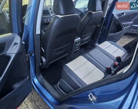 Синий Фольксваген Тигуан, объемом двигателя 2 л и пробегом 152 тыс. км за 10700 $, фото 33 на Automoto.ua