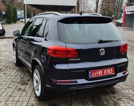 Синий Фольксваген Тигуан, объемом двигателя 2 л и пробегом 129 тыс. км за 12700 $, фото 24 на Automoto.ua