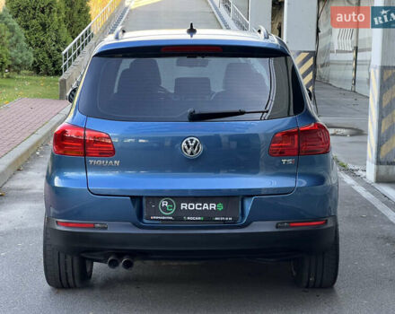 Синий Фольксваген Тигуан, объемом двигателя 1.98 л и пробегом 136 тыс. км за 14500 $, фото 12 на Automoto.ua