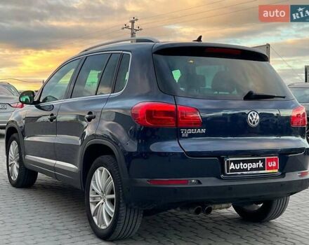 Синий Фольксваген Тигуан, объемом двигателя 2 л и пробегом 191 тыс. км за 14490 $, фото 6 на Automoto.ua