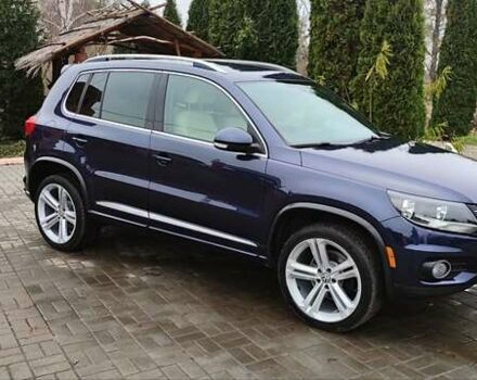 Синий Фольксваген Тигуан, объемом двигателя 2 л и пробегом 129 тыс. км за 12700 $, фото 11 на Automoto.ua