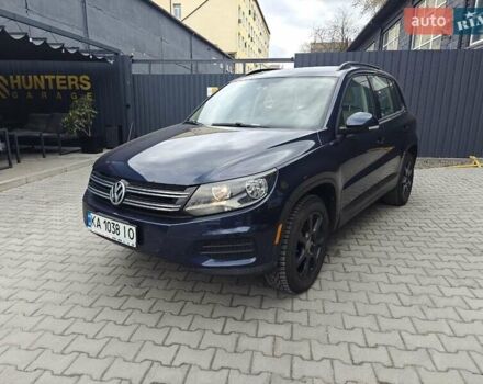 Синий Фольксваген Тигуан, объемом двигателя 1.98 л и пробегом 95 тыс. км за 12500 $, фото 1 на Automoto.ua
