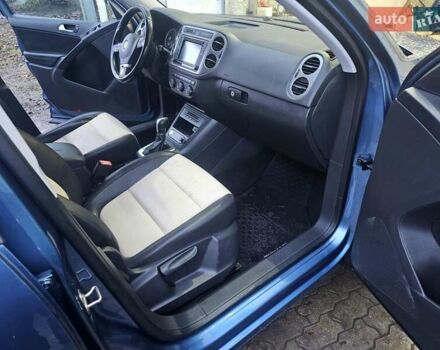 Синий Фольксваген Тигуан, объемом двигателя 2 л и пробегом 152 тыс. км за 10700 $, фото 28 на Automoto.ua