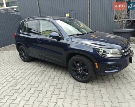 Синий Фольксваген Тигуан, объемом двигателя 1.98 л и пробегом 95 тыс. км за 12500 $, фото 3 на Automoto.ua
