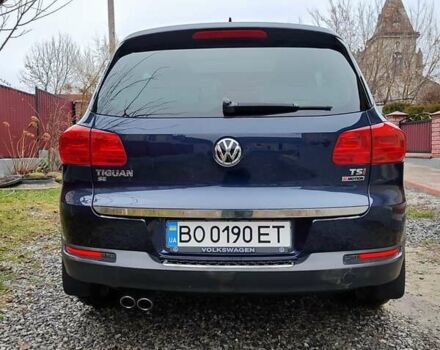 Синий Фольксваген Тигуан, объемом двигателя 1.98 л и пробегом 194 тыс. км за 14500 $, фото 2 на Automoto.ua