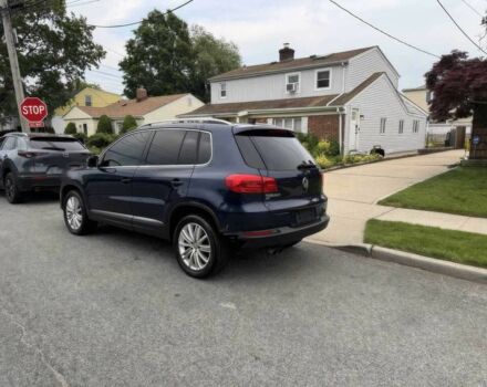 Синий Фольксваген Тигуан, объемом двигателя 2 л и пробегом 73 тыс. км за 9600 $, фото 4 на Automoto.ua