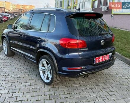 Синий Фольксваген Тигуан, объемом двигателя 2 л и пробегом 129 тыс. км за 14100 $, фото 9 на Automoto.ua