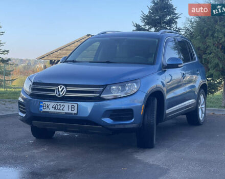 Синій Фольксваген Тігуан, об'ємом двигуна 1.98 л та пробігом 181 тис. км за 11999 $, фото 1 на Automoto.ua