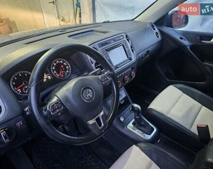 Синий Фольксваген Тигуан, объемом двигателя 2 л и пробегом 152 тыс. км за 10700 $, фото 21 на Automoto.ua