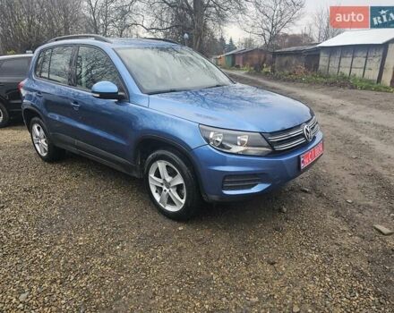 Синий Фольксваген Тигуан, объемом двигателя 2 л и пробегом 152 тыс. км за 10700 $, фото 5 на Automoto.ua