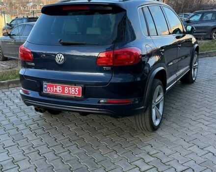 Синий Фольксваген Тигуан, объемом двигателя 2 л и пробегом 129 тыс. км за 14100 $, фото 6 на Automoto.ua