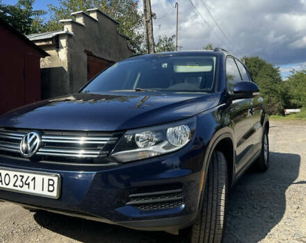 Синий Фольксваген Тигуан, объемом двигателя 1.98 л и пробегом 212 тыс. км за 13200 $, фото 1 на Automoto.ua