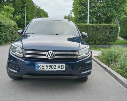 Синий Фольксваген Тигуан, объемом двигателя 2 л и пробегом 66 тыс. км за 12200 $, фото 2 на Automoto.ua