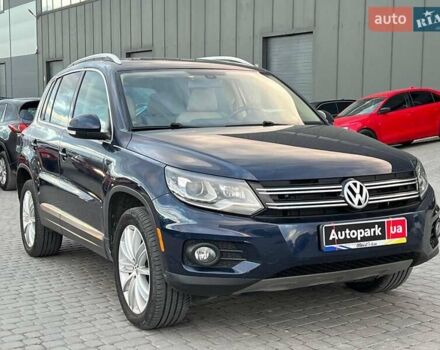 Синий Фольксваген Тигуан, объемом двигателя 2 л и пробегом 191 тыс. км за 14490 $, фото 2 на Automoto.ua