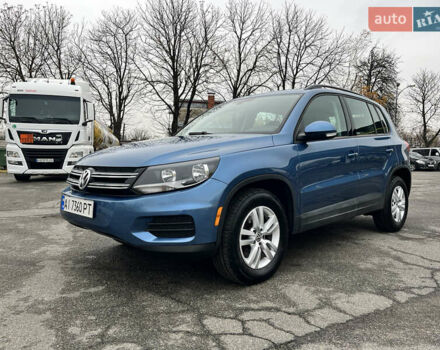 Синий Фольксваген Тигуан, объемом двигателя 1.98 л и пробегом 90 тыс. км за 13000 $, фото 8 на Automoto.ua