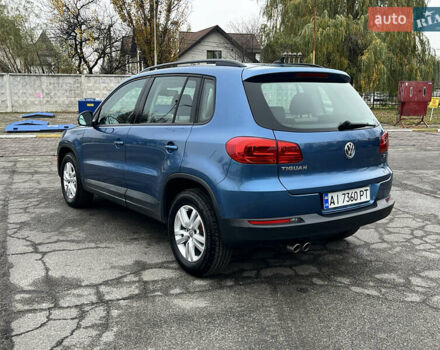Синий Фольксваген Тигуан, объемом двигателя 1.98 л и пробегом 90 тыс. км за 13000 $, фото 24 на Automoto.ua