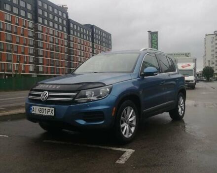 Синий Фольксваген Тигуан, объемом двигателя 1.98 л и пробегом 185 тыс. км за 12900 $, фото 3 на Automoto.ua