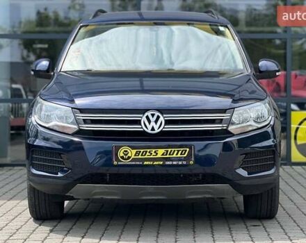 Синій Фольксваген Тігуан, об'ємом двигуна 2 л та пробігом 129 тис. км за 14500 $, фото 1 на Automoto.ua