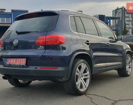 Синий Фольксваген Тигуан, объемом двигателя 2 л и пробегом 134 тыс. км за 12500 $, фото 3 на Automoto.ua