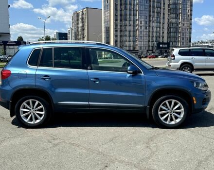 Синий Фольксваген Тигуан, объемом двигателя 2 л и пробегом 80 тыс. км за 14500 $, фото 3 на Automoto.ua