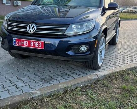 Синий Фольксваген Тигуан, объемом двигателя 2 л и пробегом 129 тыс. км за 14100 $, фото 13 на Automoto.ua