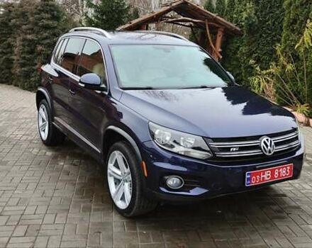 Синий Фольксваген Тигуан, объемом двигателя 2 л и пробегом 129 тыс. км за 12700 $, фото 2 на Automoto.ua