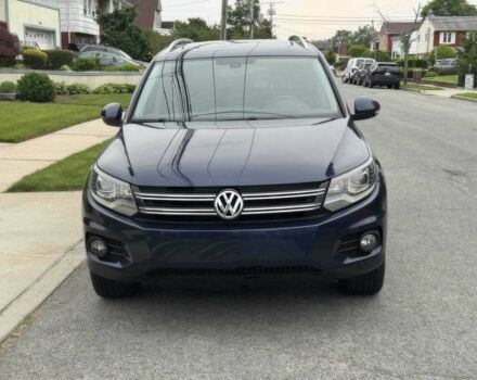 Синий Фольксваген Тигуан, объемом двигателя 2 л и пробегом 73 тыс. км за 9600 $, фото 1 на Automoto.ua