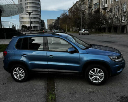 Синий Фольксваген Тигуан, объемом двигателя 1.98 л и пробегом 171 тыс. км за 13300 $, фото 4 на Automoto.ua