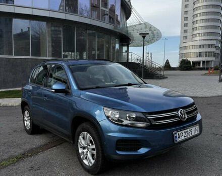 Синий Фольксваген Тигуан, объемом двигателя 1.98 л и пробегом 171 тыс. км за 13300 $, фото 3 на Automoto.ua