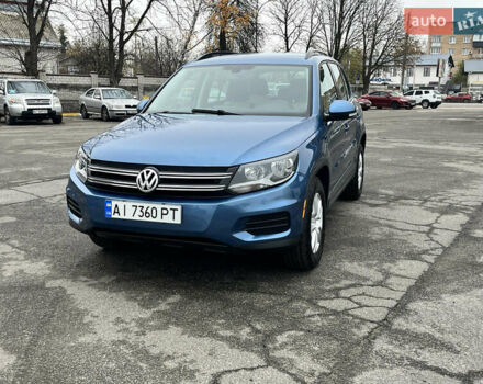 Синий Фольксваген Тигуан, объемом двигателя 1.98 л и пробегом 90 тыс. км за 13000 $, фото 10 на Automoto.ua