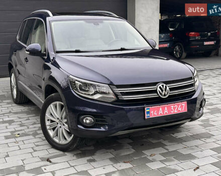 Синий Фольксваген Тигуан, объемом двигателя 1.98 л и пробегом 167 тыс. км за 14300 $, фото 1 на Automoto.ua