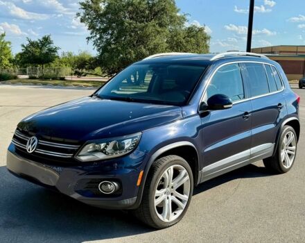 Синий Фольксваген Тигуан, объемом двигателя 2 л и пробегом 78 тыс. км за 13400 $, фото 2 на Automoto.ua