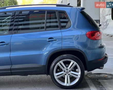 Синий Фольксваген Тигуан, объемом двигателя 1.98 л и пробегом 136 тыс. км за 14500 $, фото 24 на Automoto.ua