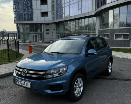 Синий Фольксваген Тигуан, объемом двигателя 1.98 л и пробегом 171 тыс. км за 13300 $, фото 1 на Automoto.ua