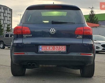 Синий Фольксваген Тигуан, объемом двигателя 2 л и пробегом 134 тыс. км за 12500 $, фото 7 на Automoto.ua