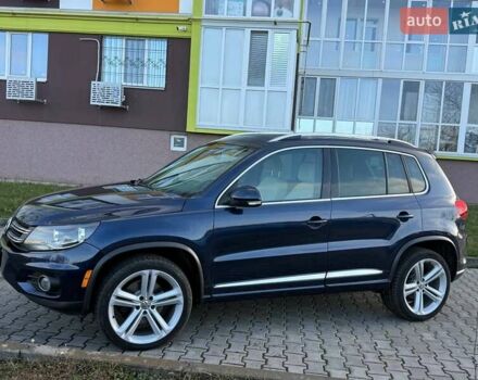 Синий Фольксваген Тигуан, объемом двигателя 2 л и пробегом 129 тыс. км за 14100 $, фото 12 на Automoto.ua