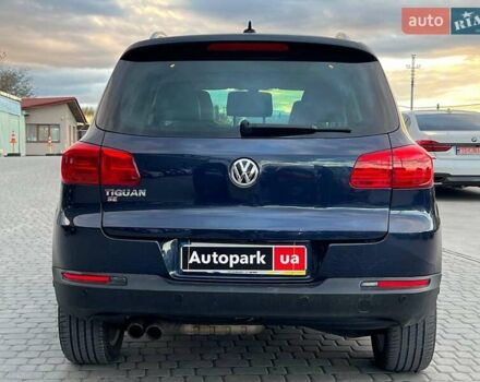 Синий Фольксваген Тигуан, объемом двигателя 2 л и пробегом 191 тыс. км за 14490 $, фото 7 на Automoto.ua