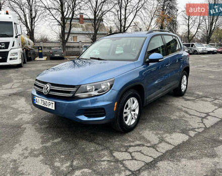Синий Фольксваген Тигуан, объемом двигателя 1.98 л и пробегом 90 тыс. км за 13000 $, фото 7 на Automoto.ua