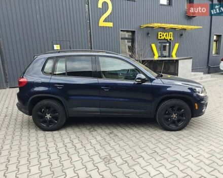 Синий Фольксваген Тигуан, объемом двигателя 1.98 л и пробегом 95 тыс. км за 12500 $, фото 4 на Automoto.ua