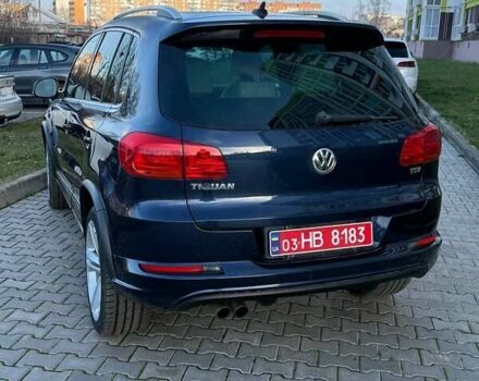 Синий Фольксваген Тигуан, объемом двигателя 2 л и пробегом 129 тыс. км за 14100 $, фото 8 на Automoto.ua