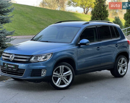 Синий Фольксваген Тигуан, объемом двигателя 1.98 л и пробегом 136 тыс. км за 14500 $, фото 7 на Automoto.ua