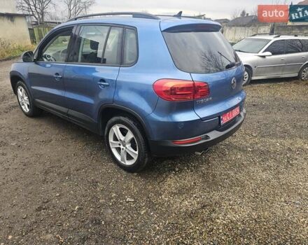 Синий Фольксваген Тигуан, объемом двигателя 2 л и пробегом 152 тыс. км за 10700 $, фото 6 на Automoto.ua