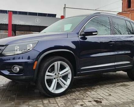 Синий Фольксваген Тигуан, объемом двигателя 2 л и пробегом 129 тыс. км за 12700 $, фото 17 на Automoto.ua